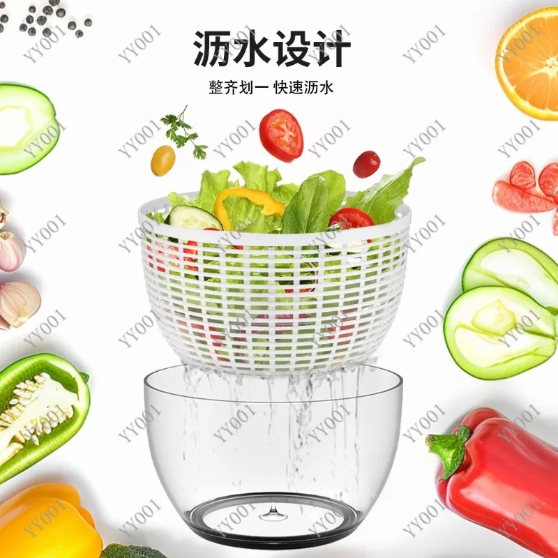 Press Type Vegetable Dehydrator Manual Fruit Salad Spinner Kitchen Washing Drain Basket
Press Type Vegetable Dehydrator Manual Fruit Salad Spinner Kitchen Washing Drain Basket