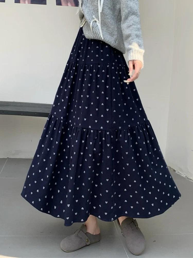 Французская элегантная женская юбка с цветочным принтом в форме сердца. Новая осенне-зимняя тонкая юбка с карманом и высокой талией. Юбка А-силуэта средней длины.
Французская элегантная женская юбка с цветочным принтом в форме сердца. Новая осенне-зимняя тонкая юбка с карманом и высокой талией. Юбка А-силуэта средней длины.