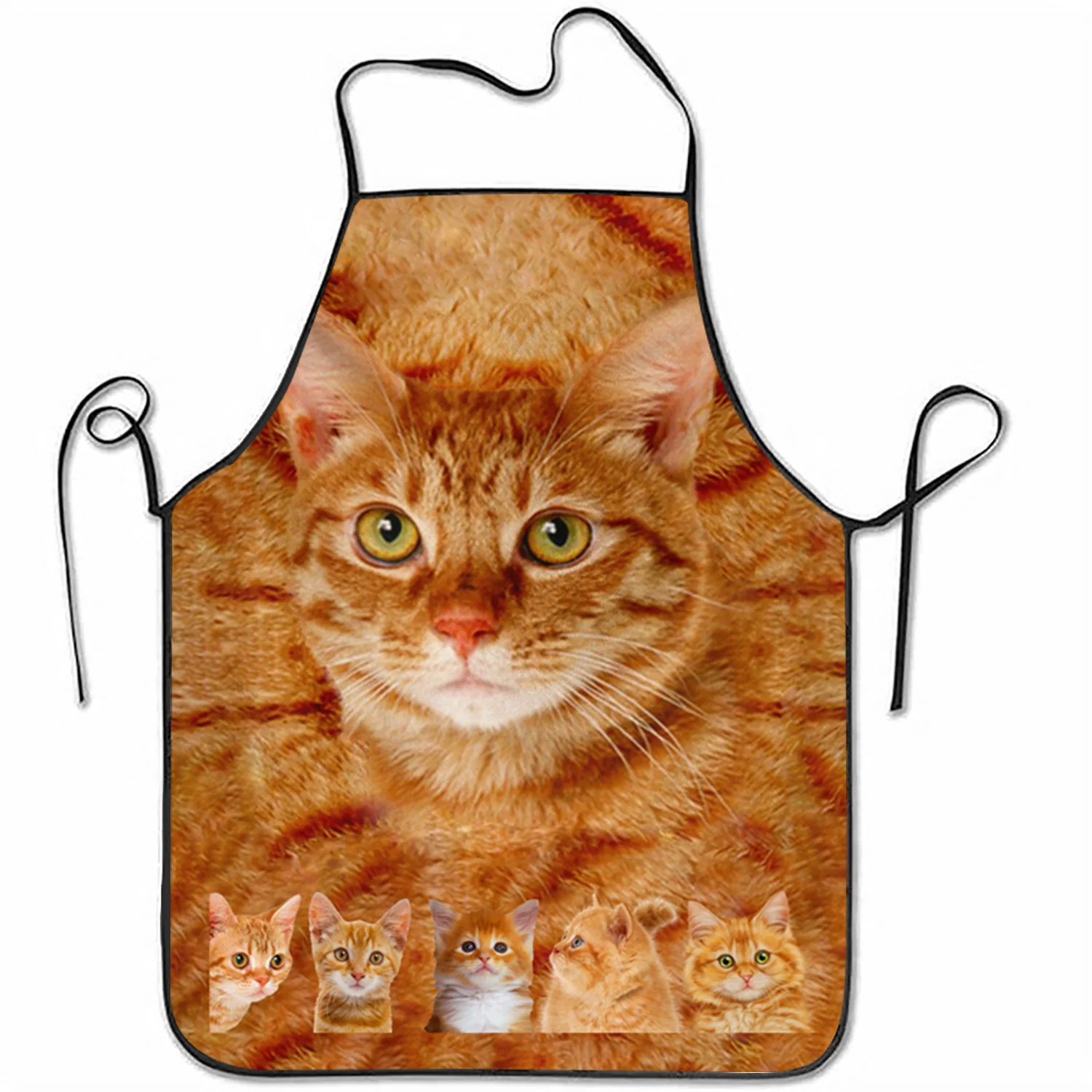 1pc Cute Orange Tabby Cat Apron Easy-Clean Polyester Kitchen Apron with Tabby Cat Face & Eyes Perfect Gift for Cat Lovers Baking
1pc Cute Orange Tabby Cat Apron Easy-Clean Polyester Kitchen Apron with Tabby Cat Face & Eyes Perfect Gift for Cat Lovers Baking