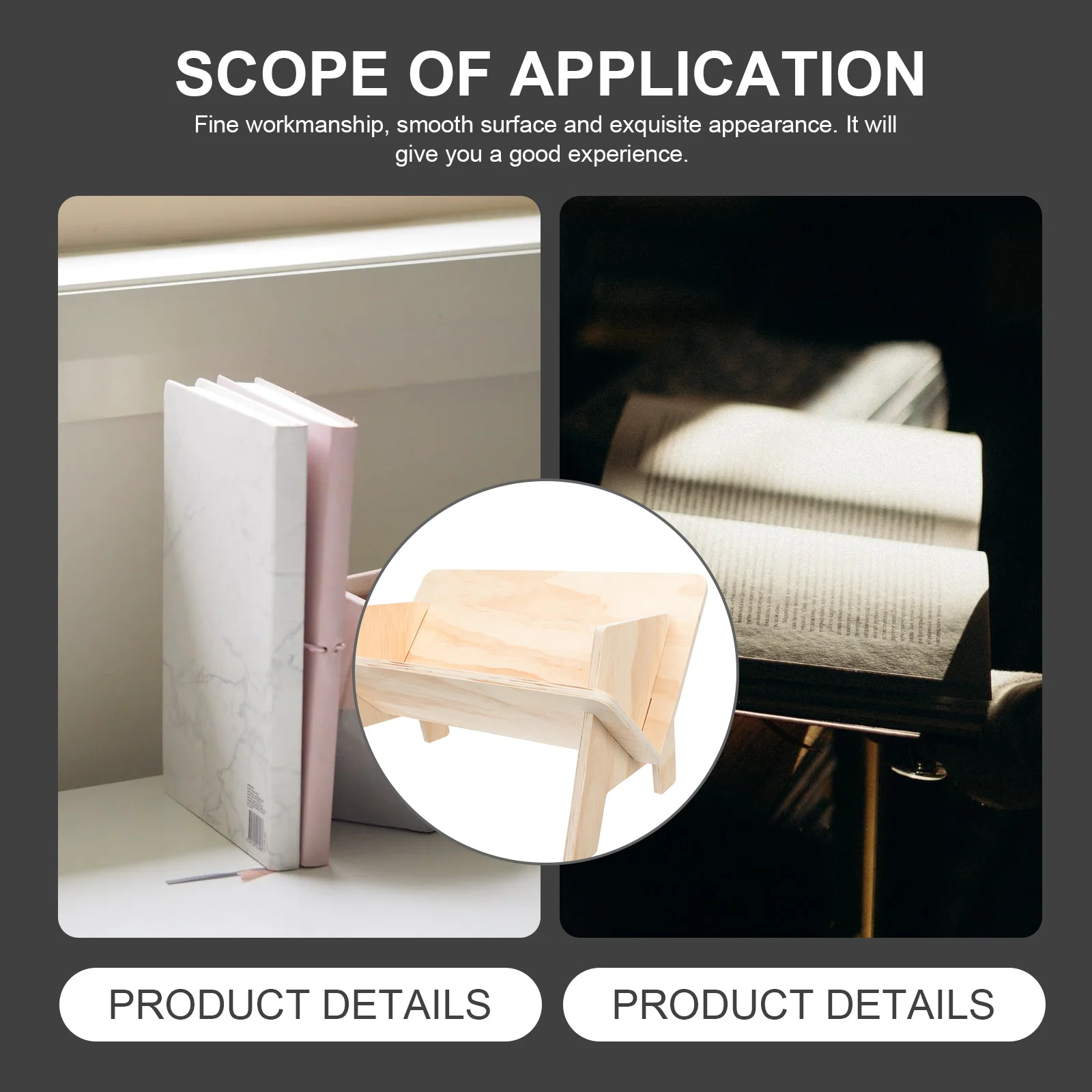 Desktop Organizer Stationery Rack Book Shelf Display Stand Storage V Type Wooden Holder Sundries Office Bookshelf
Desktop Organizer Stationery Rack Book Shelf Display Stand Storage V Type Wooden Holder Sundries Office Bookshelf