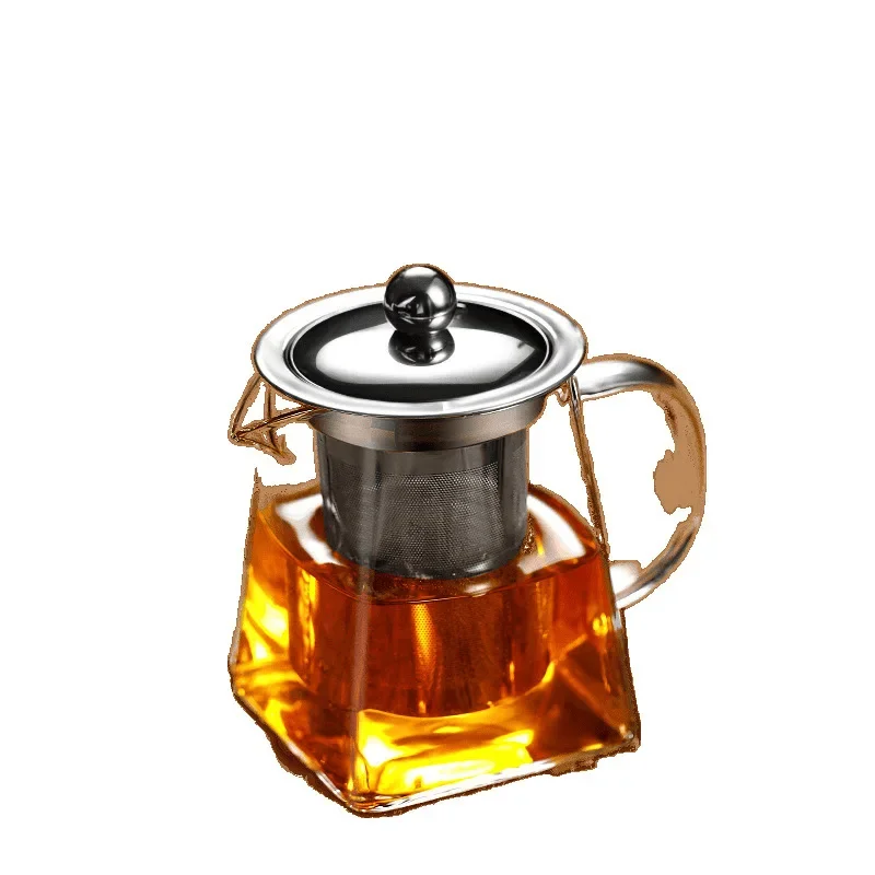 High temperature resistant glass teapot household tea brewer thickened pot filter tea set cover
High temperature resistant glass teapot household tea brewer thickened pot filter tea set cover