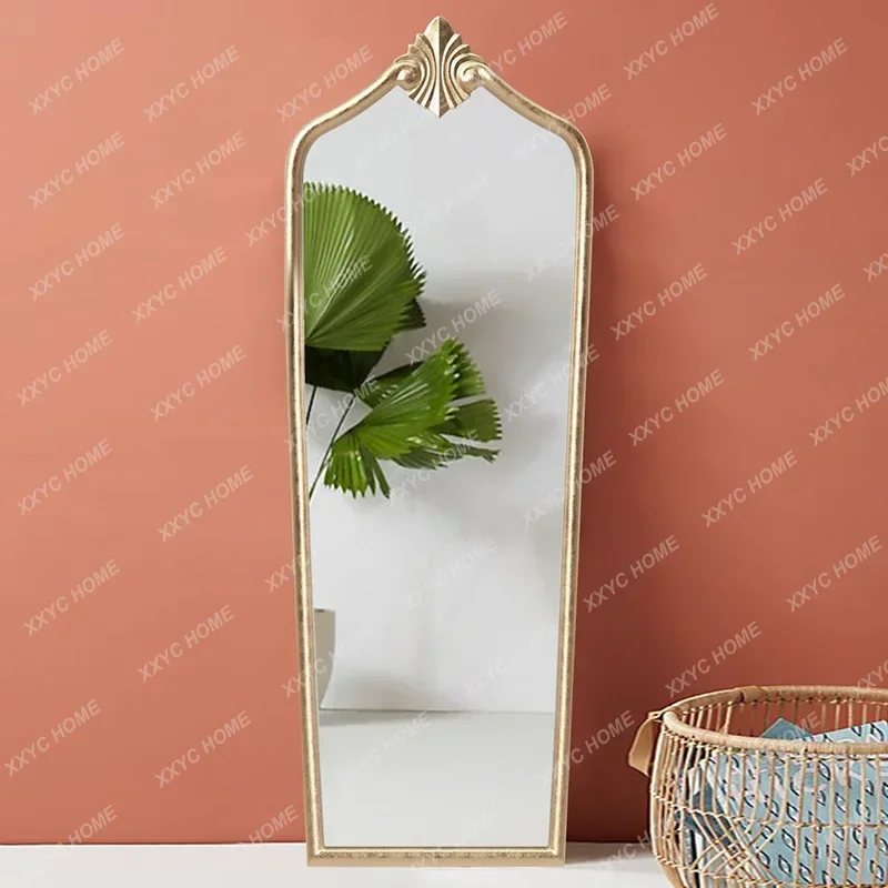 Hcarved full-length mirror household entrance bedroom living room corridor wall-mounted fitting mirror
Hcarved full-length mirror household entrance bedroom living room corridor wall-mounted fitting mirror