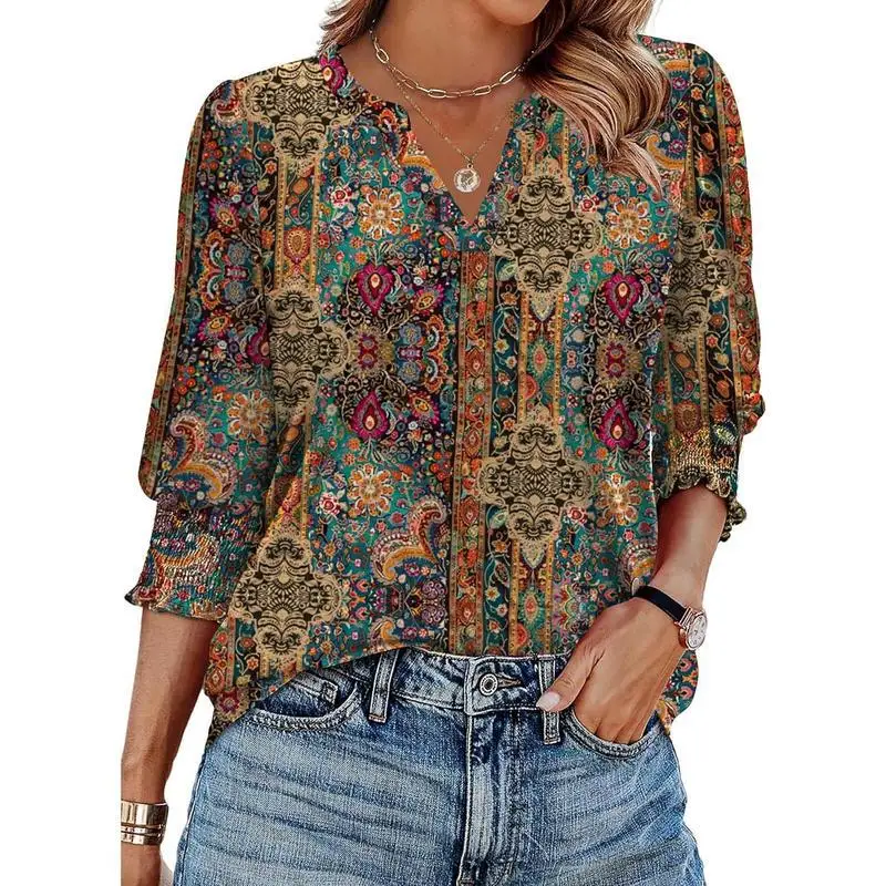 Floral Print 3D Blouse Women's Sleeveless Princess Sleeve Shirt Spring Season Non-deformable Fabric Other Style Other Length
Floral Print 3D Blouse Women's Sleeveless Princess Sleeve Shirt Spring Season Non-deformable Fabric Other Style Other Length
