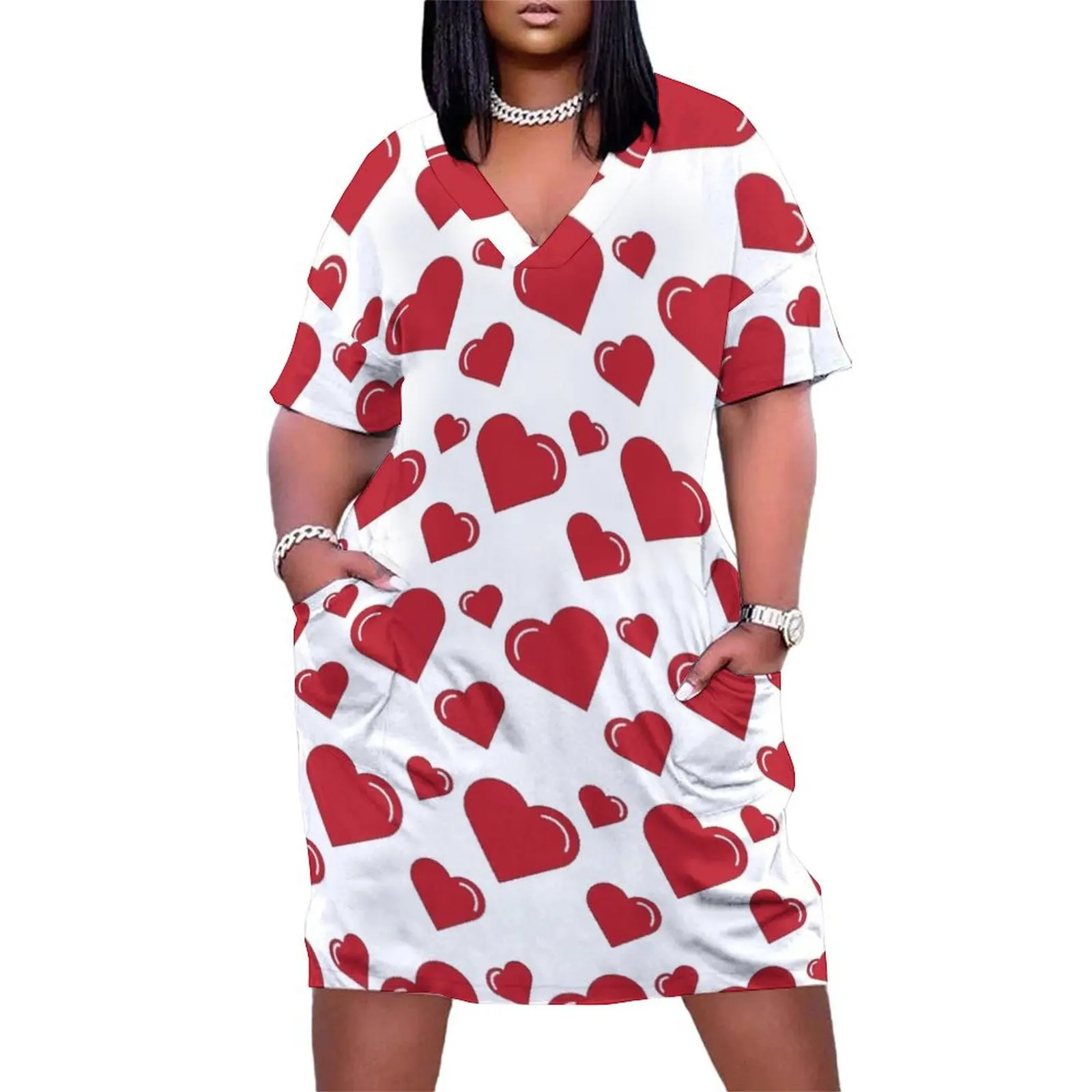Random Hearts Loose Pocket Dress luxury evening dresses 2025 Dress women dresses for official occasions
Random Hearts Loose Pocket Dress luxury evening dresses 2025 Dress women dresses for official occasions
