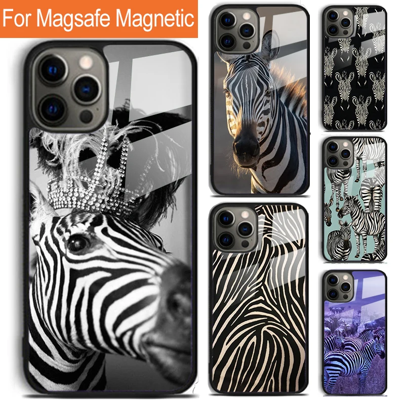 Zebra Phone Case For iPhone 17 Air 16 15 14 12 Pro Max Plus Magsafe Magnetic Wireless Charging Cover
Zebra Phone Case For iPhone 17 Air 16 15 14 12 Pro Max Plus Magsafe Magnetic Wireless Charging Cover