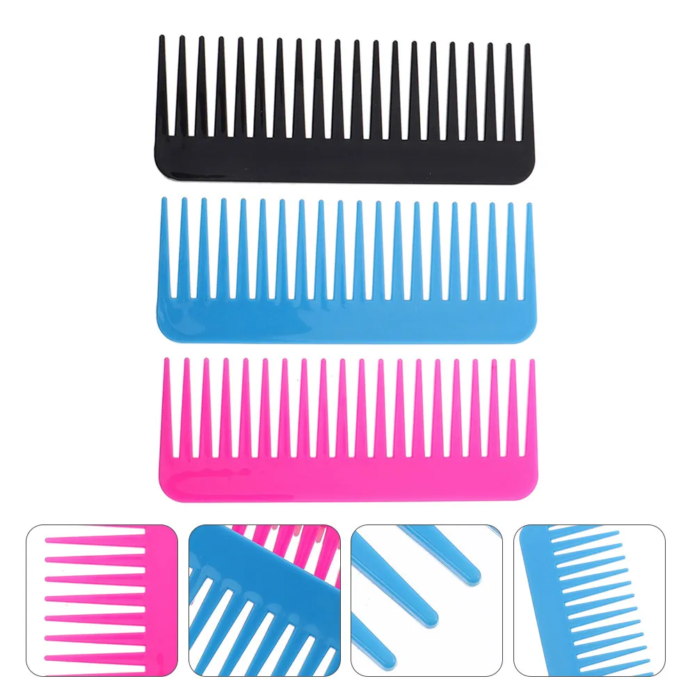 3 Pcs Comb Barber Hair Salon Supplies Wide Tooth Flat Cutting Haircut Plastic Travel Brush
3 Pcs Comb Barber Hair Salon Supplies Wide Tooth Flat Cutting Haircut Plastic Travel Brush