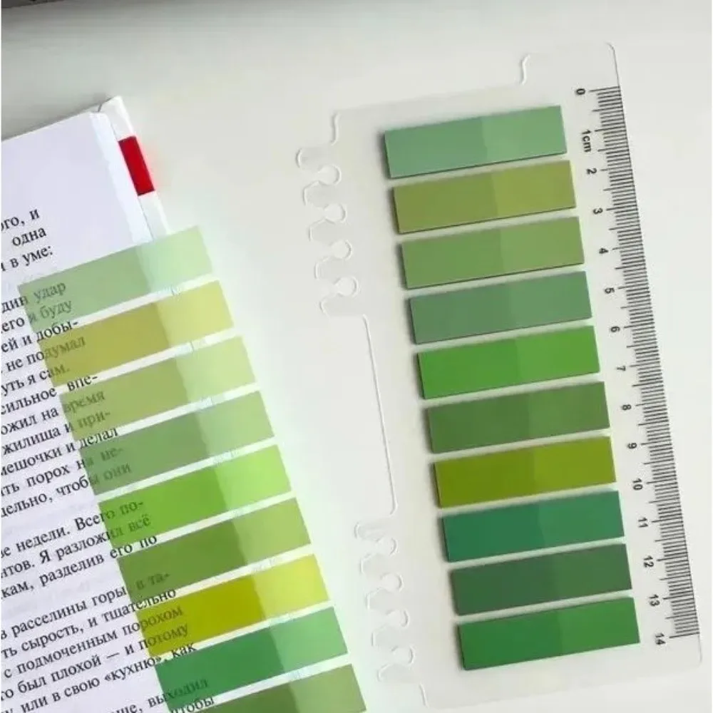 6pcs Colorful Transparent Index Memo Pads Bookmark Ruler Self-Adhesive Stickers Morandi Color PET Index Stickers Office Supplies
6pcs Colorful Transparent Index Memo Pads Bookmark Ruler Self-Adhesive Stickers Morandi Color PET Index Stickers Office Supplies