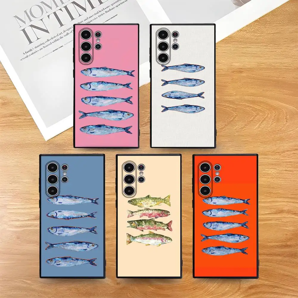 Sardines Fish Art Phone Case Skin-Friendly Soft TPU Case Compatible With Samsung S21/S22/S23/S24/S25 FE/Plus/Ultra
Sardines Fish Art Phone Case Skin-Friendly Soft TPU Case Compatible With Samsung S21/S22/S23/S24/S25 FE/Plus/Ultra