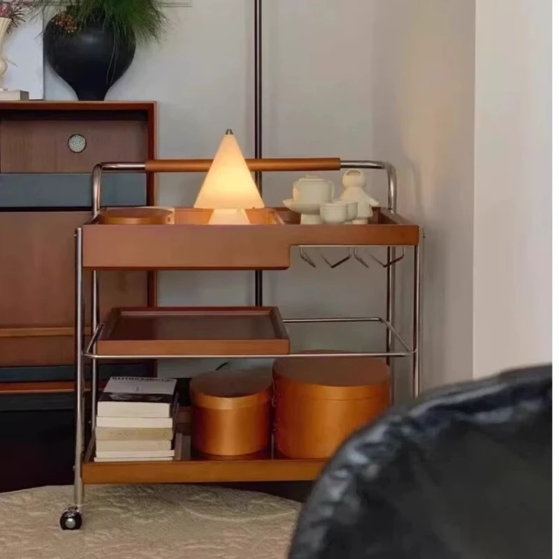 Household living room tea cabinet removable storage edge corner
Household living room tea cabinet removable storage edge corner