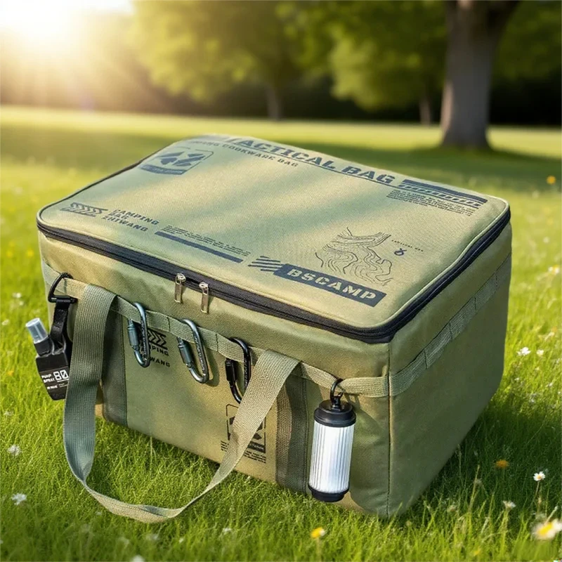 Tactical Camping Cookware Storage Bag 30L Waterproof Oxford Cloth Portable Outdoor Organizer for Picnic Stove Gas Canister & Ute
Tactical Camping Cookware Storage Bag 30L Waterproof Oxford Cloth Portable Outdoor Organizer for Picnic Stove Gas Canister & Ute