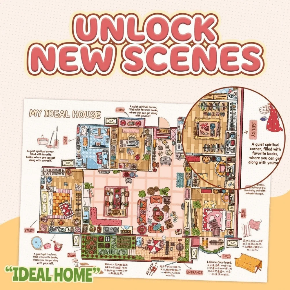 1 Set 2.5D Scene Building Stickers 2 Themes PET Scrapbook Stickers DIY Crafts Creative Play DIY Toy Game Stickers Scrapbooking
1 Set 2.5D Scene Building Stickers 2 Themes PET Scrapbook Stickers DIY Crafts Creative Play DIY Toy Game Stickers Scrapbooking