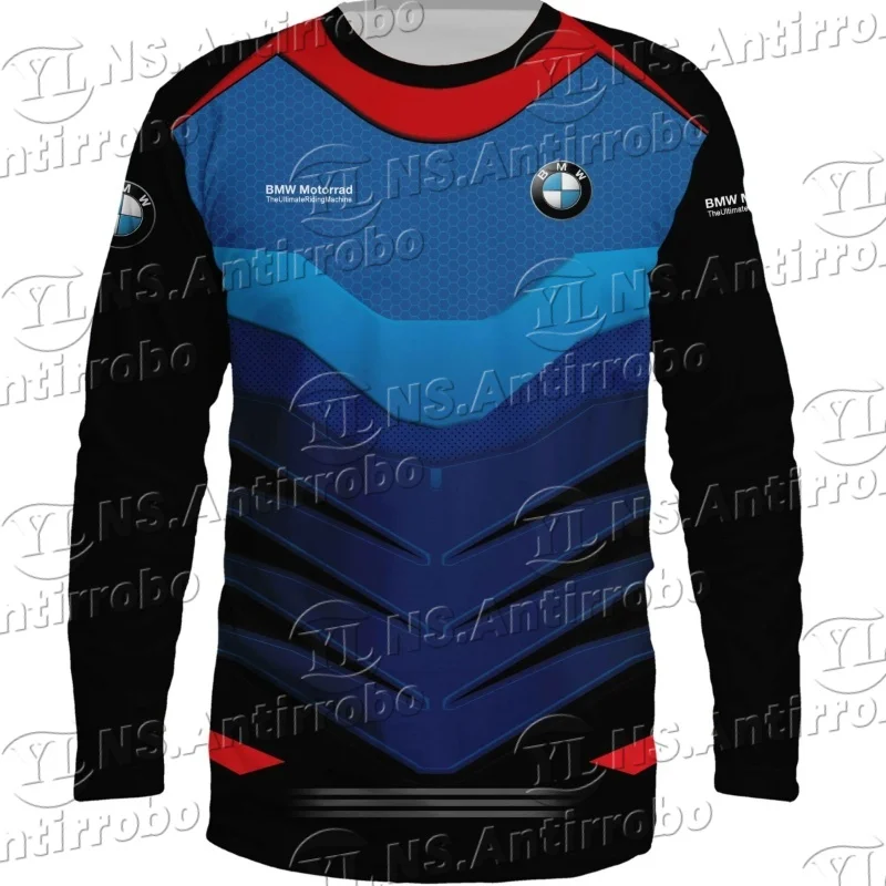 BMW Racing Мотоциклы, автомобили, для мужчин и женщин Спортивные футболки с круглым вырезом и длинными рукавами, дышащая и быстросохнущая одежда 
BMW Racing Мотоциклы, автомобили, для мужчин и женщин Спортивные футболки с круглым вырезом и длинными рукавами, дышащая и быстросохнущая одежда