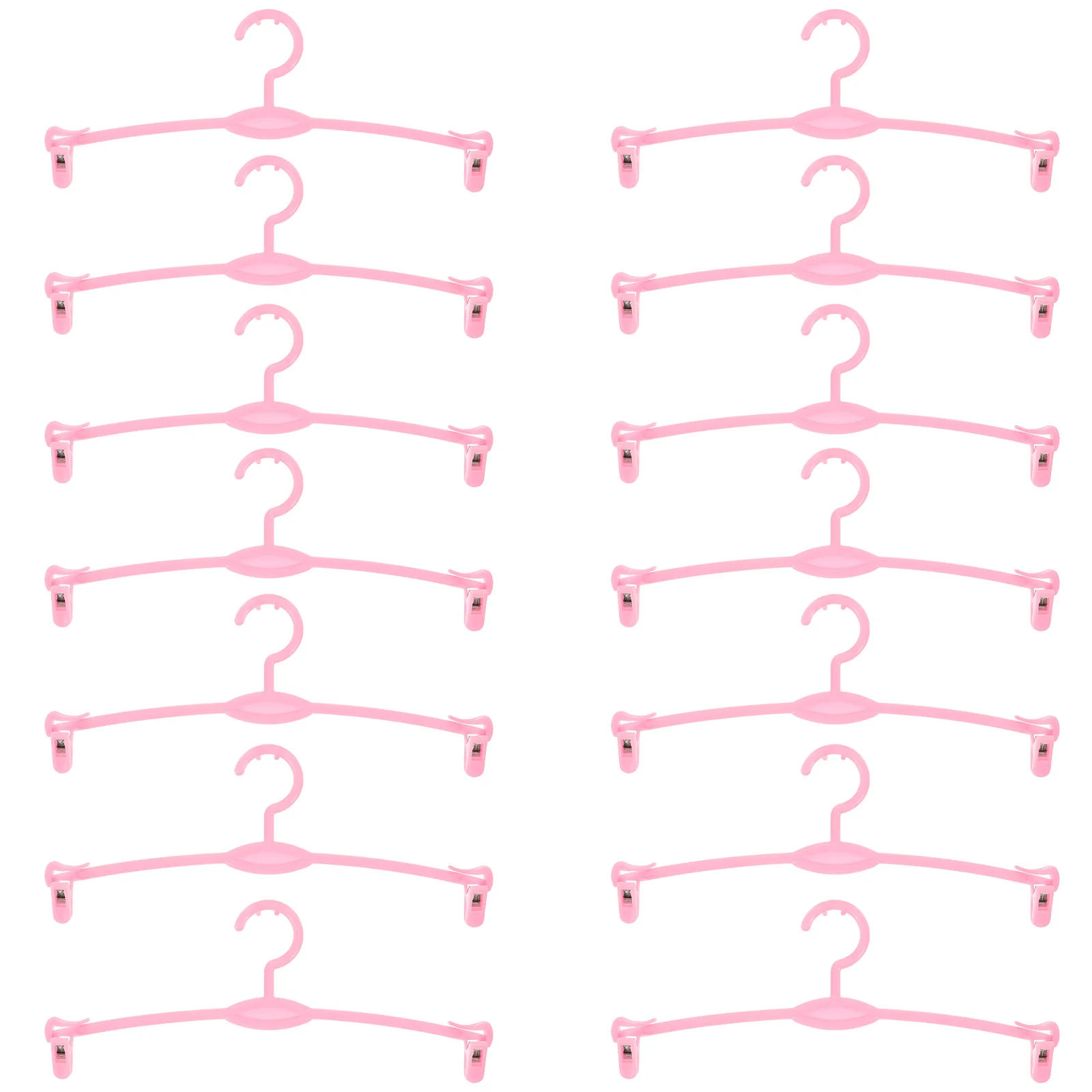 15pcs Plastic Underwear Hangers Weather Resistant Clothes Holder For Bras Panties Towels Home Use Pink 
15pcs Plastic Underwear Hangers Weather Resistant Clothes Holder For Bras Panties Towels Home Use Pink