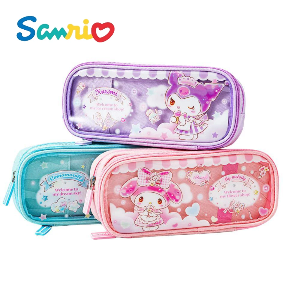Anime Kawaii Sanrio My Melody Cinnamoroll Kuromi Student Pencil Case Cartoon Waterproof High Capacity Multi-Layer Stationery Box
Anime Kawaii Sanrio My Melody Cinnamoroll Kuromi Student Pencil Case Cartoon Waterproof High Capacity Multi-Layer Stationery Box