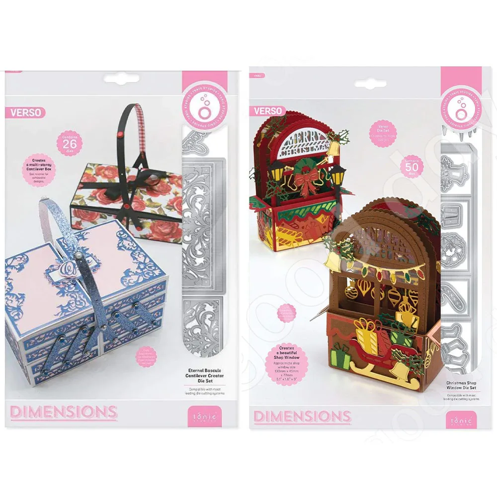 Christmas Window Delicate Box Metal Cutting Dies Scrapbook Diary Decoration Embossing Template Diy Greeting Card Handmade New
Christmas Window Delicate Box Metal Cutting Dies Scrapbook Diary Decoration Embossing Template Diy Greeting Card Handmade New