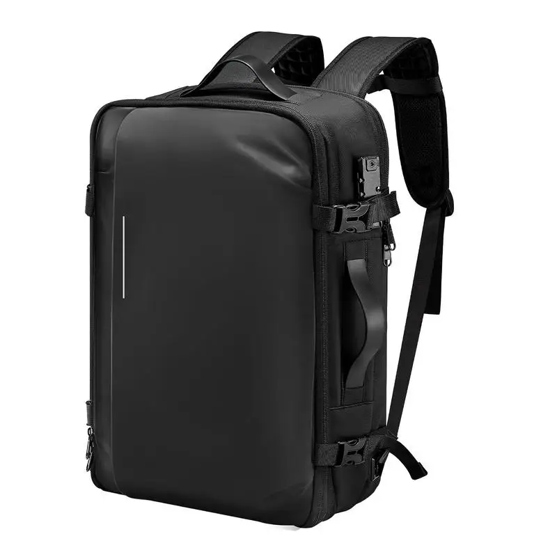 Vacuum Backpack, 65 L, Expandable Vacuum Compression Travel Backpack, with TSA-Approved Lock, Multiple Pockets, Water-Resistant Carry-on, Pump Not Included, Black
Vacuum Backpack, 65 L, Expandable Vacuum Compression Travel Backpack, with TSA-Approved Lock, Multiple Pockets, Water-Resistant Carry-on, Pump Not Included, Black
