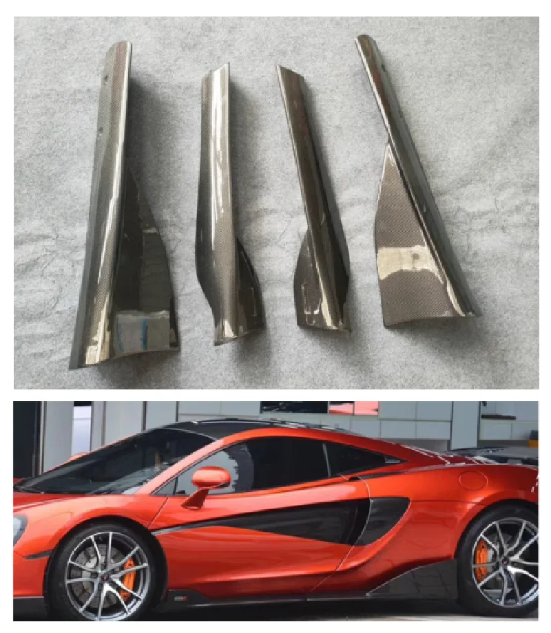For Mclaren 540C 570S 570GT 2011+ 600LT Style High Quality Real Carbon Fiber Body Side Skirt Kit Spoiler Lip Splitters
For Mclaren 540C 570S 570GT 2011+ 600LT Style High Quality Real Carbon Fiber Body Side Skirt Kit Spoiler Lip Splitters