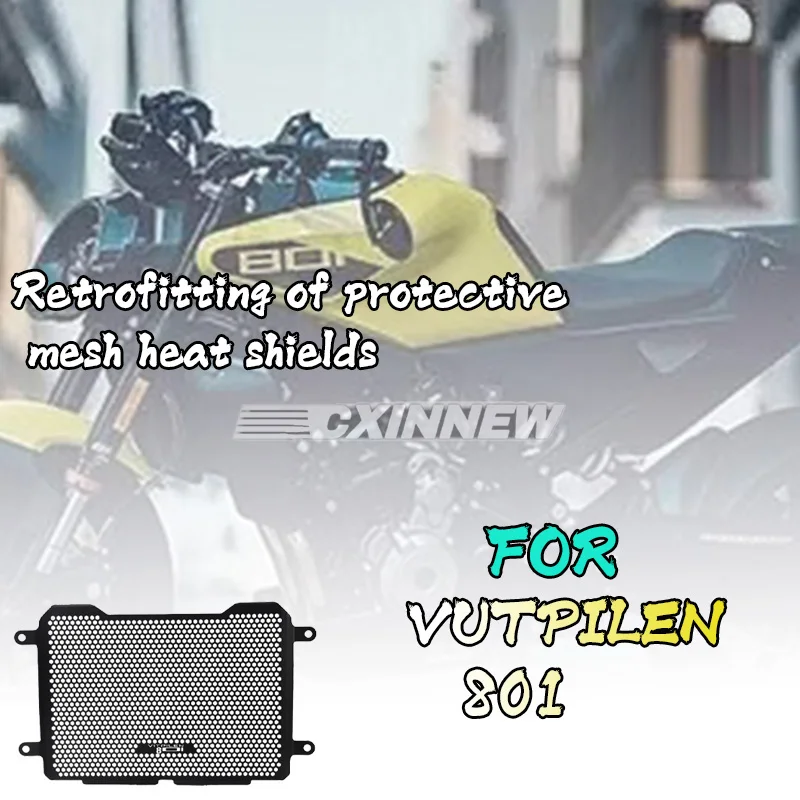 For Husqvarna Svartpilen 801 2024-2025-2026 Motorcycle Radiator Guard Grille Cover Protector Protective Aluminum Svartpilen801
For Husqvarna Svartpilen 801 2024-2025-2026 Motorcycle Radiator Guard Grille Cover Protector Protective Aluminum Svartpilen801