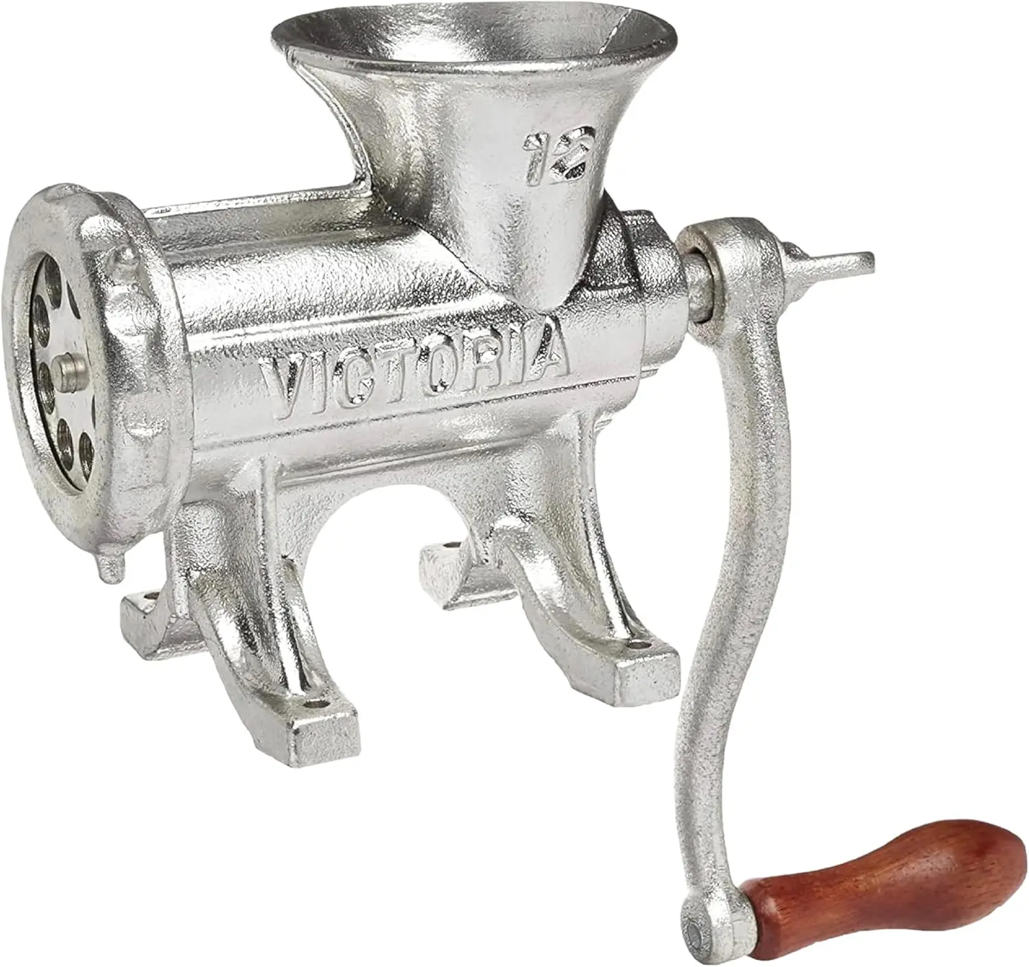 Cast Iron Meat Grinder #12, Table Mount, Manual Sausage & Mincer, 3 Stuffing Tubes, 2 Plates, Heavy Duty
Cast Iron Meat Grinder #12, Table Mount, Manual Sausage & Mincer, 3 Stuffing Tubes, 2 Plates, Heavy Duty