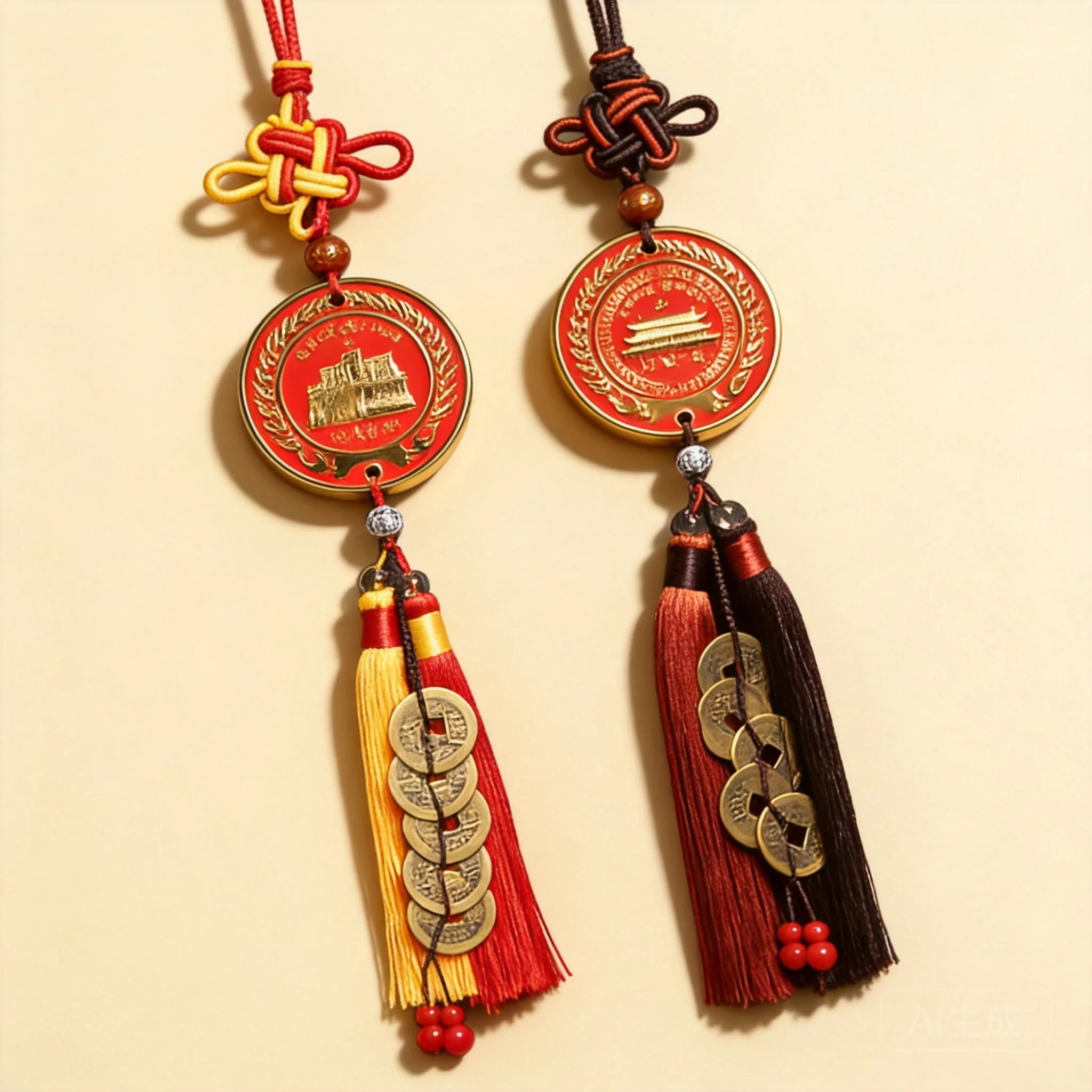 Chinese Style Vermilion Bird Peace Blessing Car Hanging Ornament Mount Heng Lucky Fortune Five Emperors Coins Tassel Auspicious
Chinese Style Vermilion Bird Peace Blessing Car Hanging Ornament Mount Heng Lucky Fortune Five Emperors Coins Tassel Auspicious