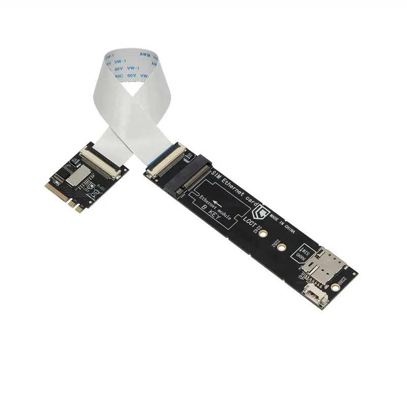 AT82-M. 2 A-E Key Adapter For M. 2 B-Key 3G/4G/5G Network Module+ SIM Card Slot+ TF Slot- Supports M. 2 B-Key/USB/Pcie Signals
AT82-M. 2 A-E Key Adapter For M. 2 B-Key 3G/4G/5G Network Module+ SIM Card Slot+ TF Slot- Supports M. 2 B-Key/USB/Pcie Signals