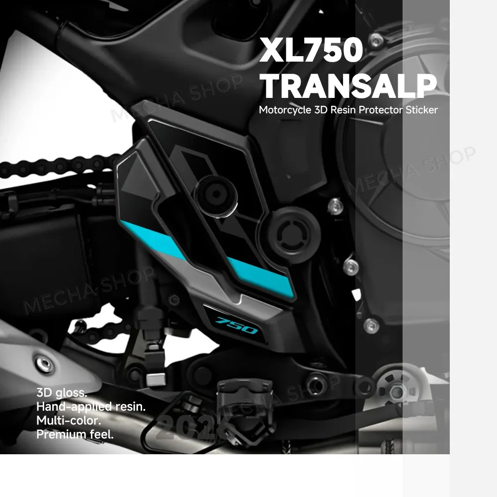 For XL750 Transalp 2026 3D Resin Sticker Protection Kit Motorcycle Accessories Heel Protector Stickers
For XL750 Transalp 2026 3D Resin Sticker Protection Kit Motorcycle Accessories Heel Protector Stickers