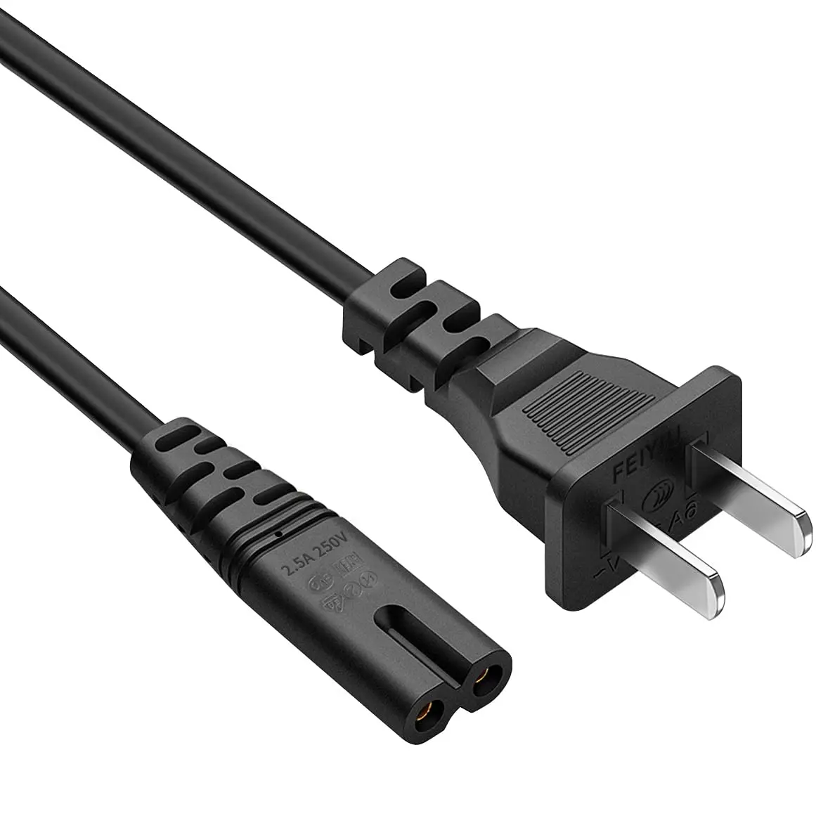 AC Power Cord Universal 2 Prong Power Cable(See Details for More Compatible Device Models)
AC Power Cord Universal 2 Prong Power Cable(See Details for More Compatible Device Models)