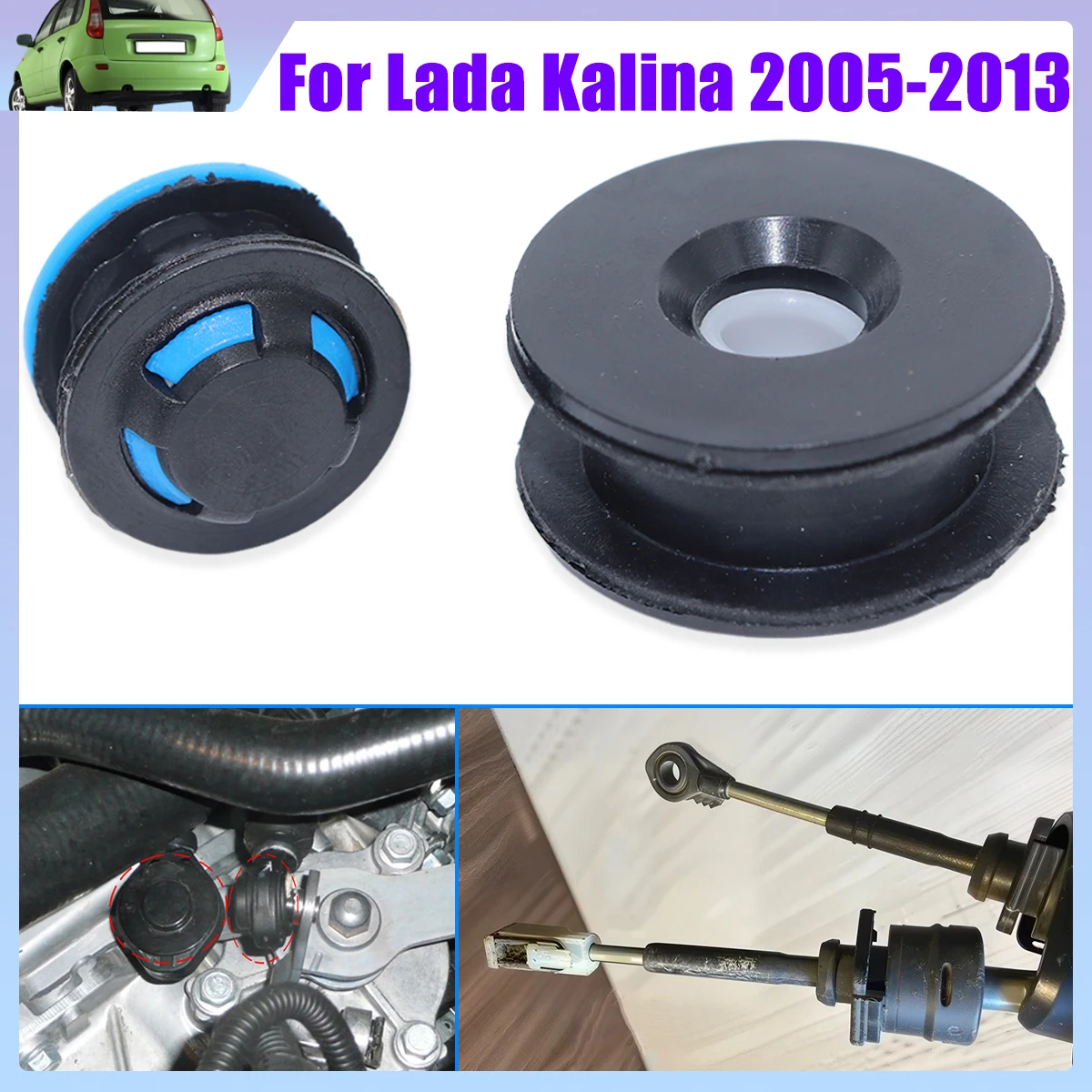 Upgrade MT Gearbox Shift Cable Linkage Control Bushing Gear Shifter Lever Adapter Rod Connect Bush Fix For Lada Kalina 2005-2013
Upgrade MT Gearbox Shift Cable Linkage Control Bushing Gear Shifter Lever Adapter Rod Connect Bush Fix For Lada Kalina 2005-2013
