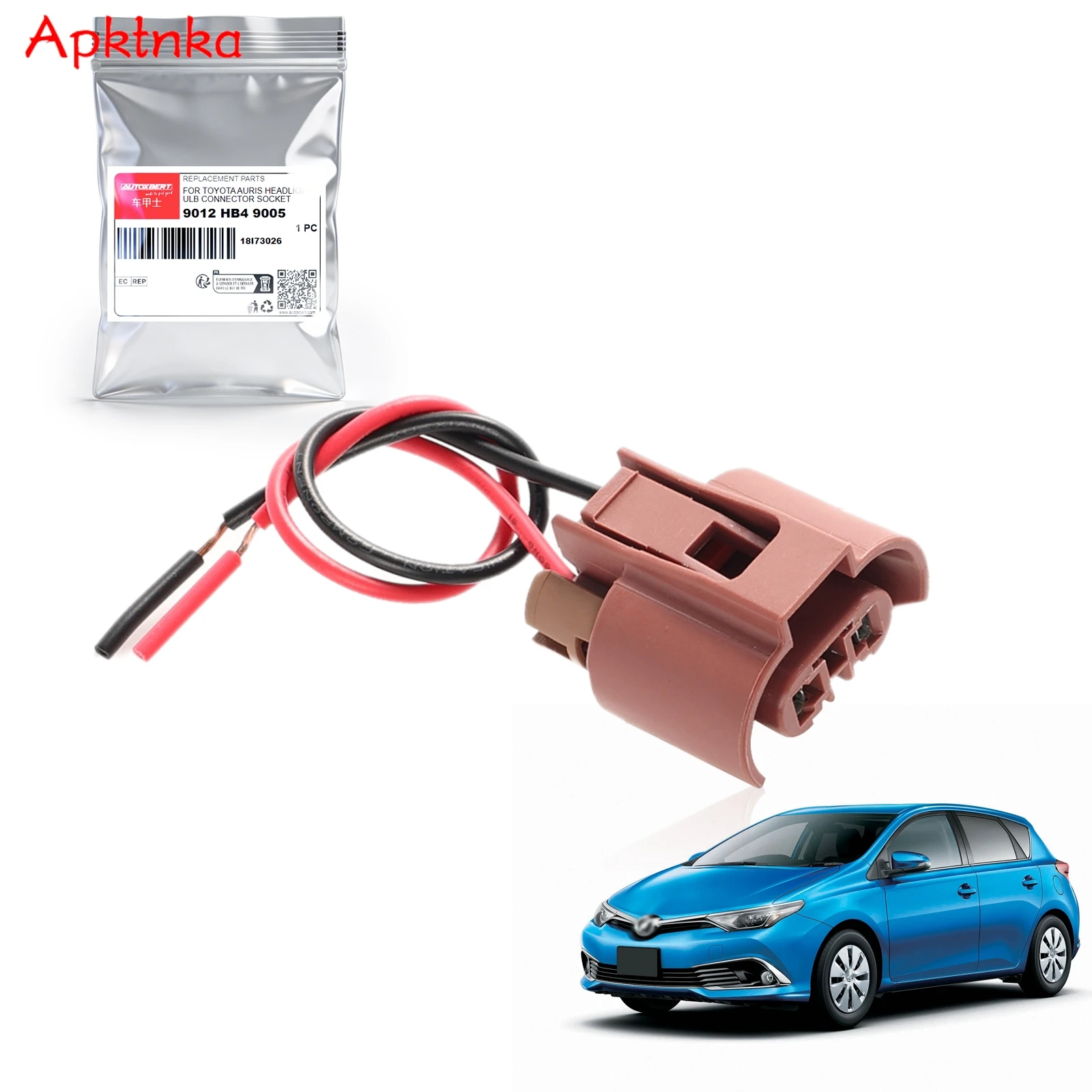 Headlight Bulb Socket For Lexus Toyota Auris HIR2 Wiring Connector Plug Adapter 9006 9012 HB4 9005 OE 9098011659 90980-11659
Headlight Bulb Socket For Lexus Toyota Auris HIR2 Wiring Connector Plug Adapter 9006 9012 HB4 9005 OE 9098011659 90980-11659