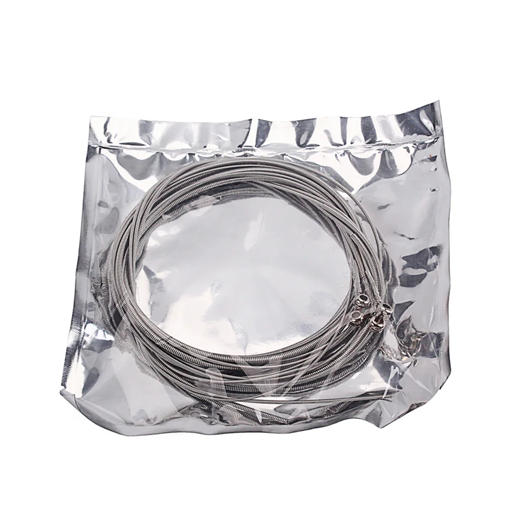 4 Pcs Stainless Steel Bass Strings Bass Guitar Parts Accessories Guitar String Gauge Bass Guitar Music Accessories (Silver)
4 Pcs Stainless Steel Bass Strings Bass Guitar Parts Accessories Guitar String Gauge Bass Guitar Music Accessories (Silver)