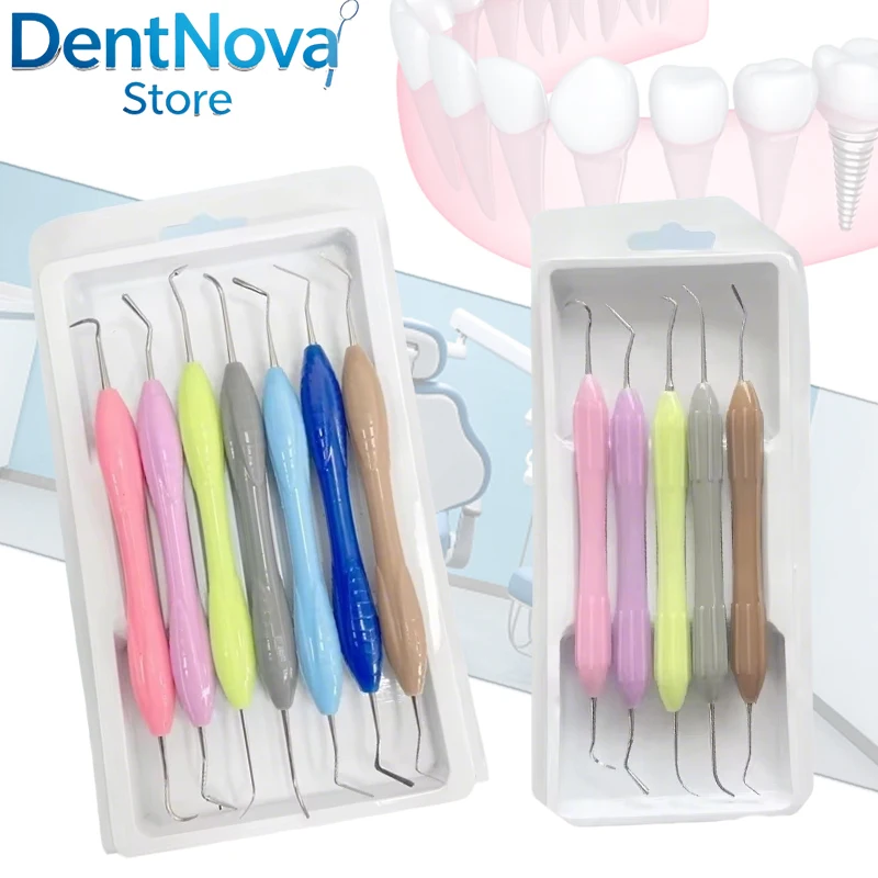 Dental Composite Spatula Set Aesthetic Tooth Filling Instrument Kit for Dental Carving
Dental Composite Spatula Set Aesthetic Tooth Filling Instrument Kit for Dental Carving