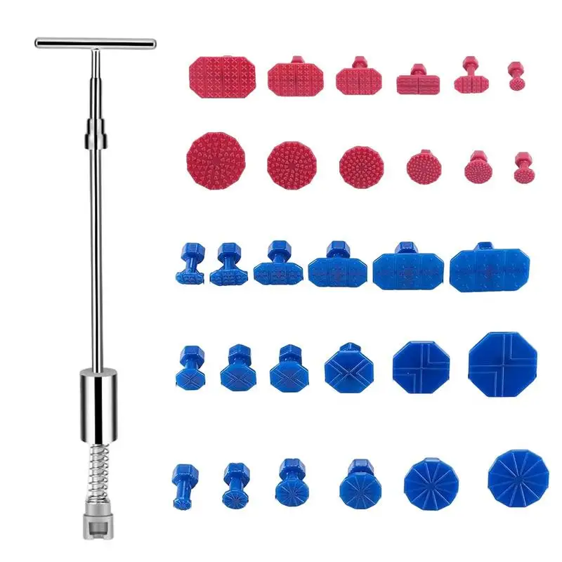 Car Paintless Dent Repair Tools Puller Removal Kit Slide Hammer Reverse Hammer Tool Body Suction Cup Adhesive Blue Glue Tabs
Car Paintless Dent Repair Tools Puller Removal Kit Slide Hammer Reverse Hammer Tool Body Suction Cup Adhesive Blue Glue Tabs