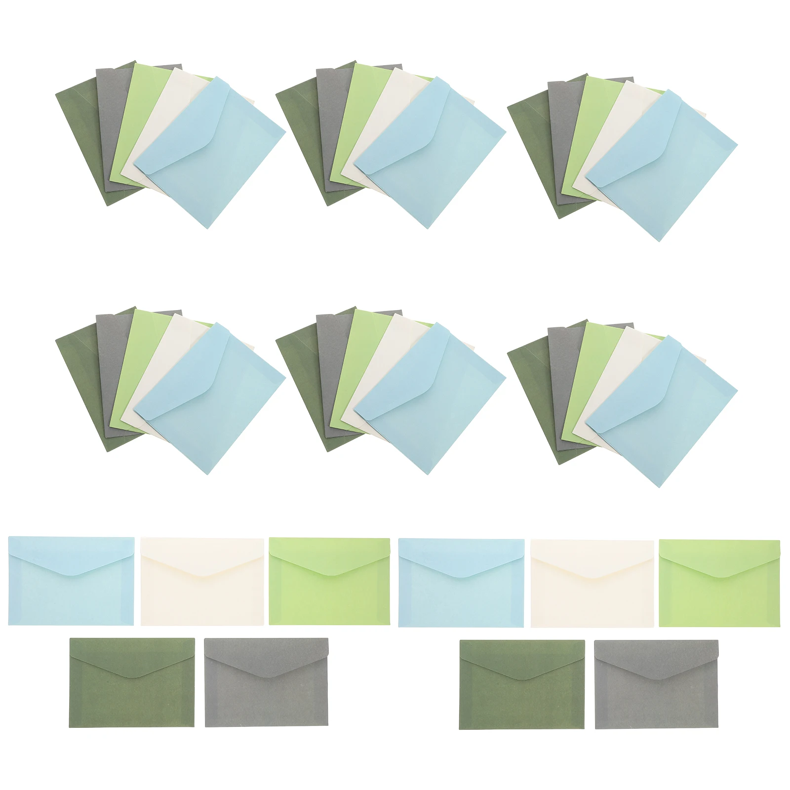 50pcs Colored Invitations Envelopes Greeting Cards Birthday Party Invitations Vintage Style Mailing Envelopes
50pcs Colored Invitations Envelopes Greeting Cards Birthday Party Invitations Vintage Style Mailing Envelopes