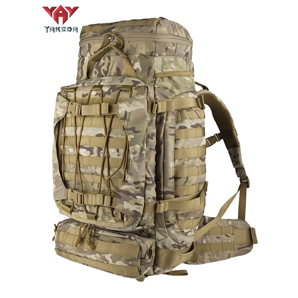 YAKEDA 90L Heavy Large Capacity Mountaineering Bag Waterproof Dustproof Breathable Adventure Outdoor Travel Tactical Backpack
YAKEDA 90L Heavy Large Capacity Mountaineering Bag Waterproof Dustproof Breathable Adventure Outdoor Travel Tactical Backpack