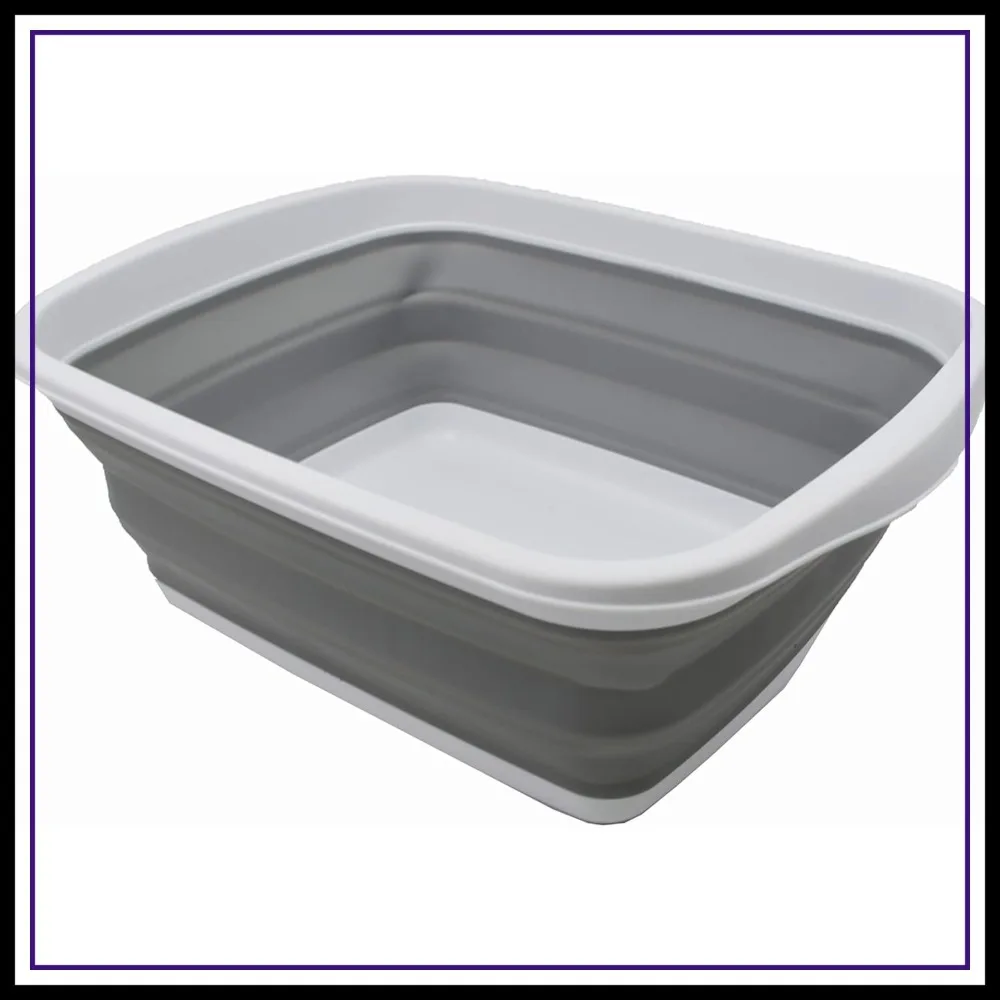 10L (2.6 Gallons) Collapsible Tub - Foldable Dish Tub - Portable Washing Basin - Space Saving Plastic Washtub
10L (2.6 Gallons) Collapsible Tub - Foldable Dish Tub - Portable Washing Basin - Space Saving Plastic Washtub