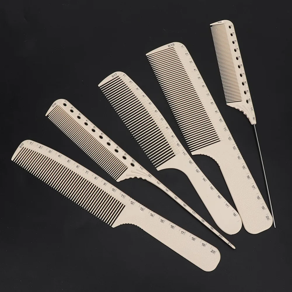 Heat Resistant Professional Hairdressing Comb Flexible Antistatic Hair Cutting Comb Professional Durable Carbon Fiber Comb
Heat Resistant Professional Hairdressing Comb Flexible Antistatic Hair Cutting Comb Professional Durable Carbon Fiber Comb
