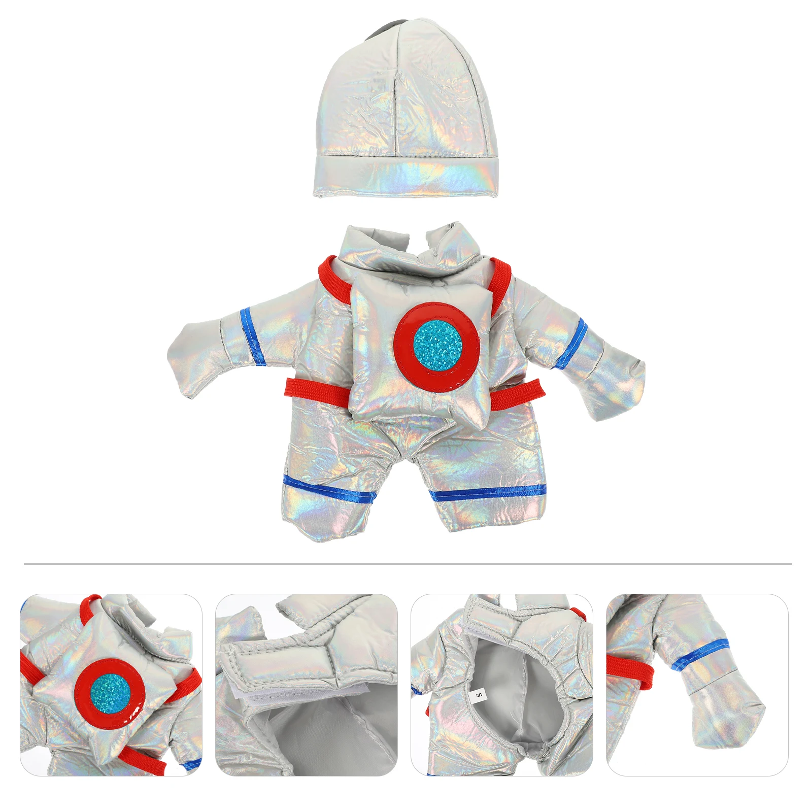Pet Astronaut Costume Comfortable Halloween Dog Clothes Small Size Style Easy Wear Portable Puppy Outfit Lovely Pet
Pet Astronaut Costume Comfortable Halloween Dog Clothes Small Size Style Easy Wear Portable Puppy Outfit Lovely Pet