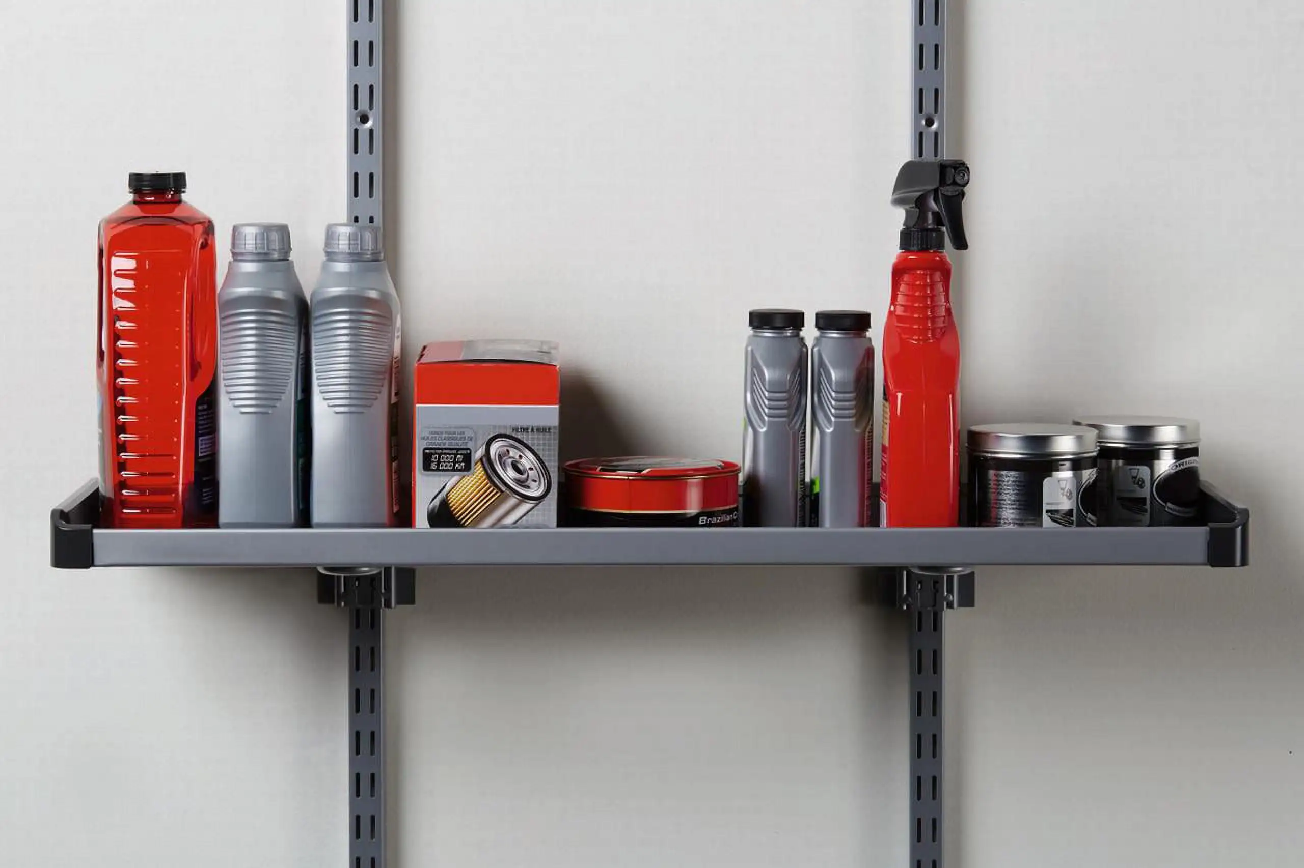 Rubbermaid быстрое отслеживание гаража стальной цвет (вмещает до 50 фунтов), Организация гаража
Rubbermaid быстрое отслеживание гаража стальной цвет (вмещает до 50 фунтов), Организация гаража