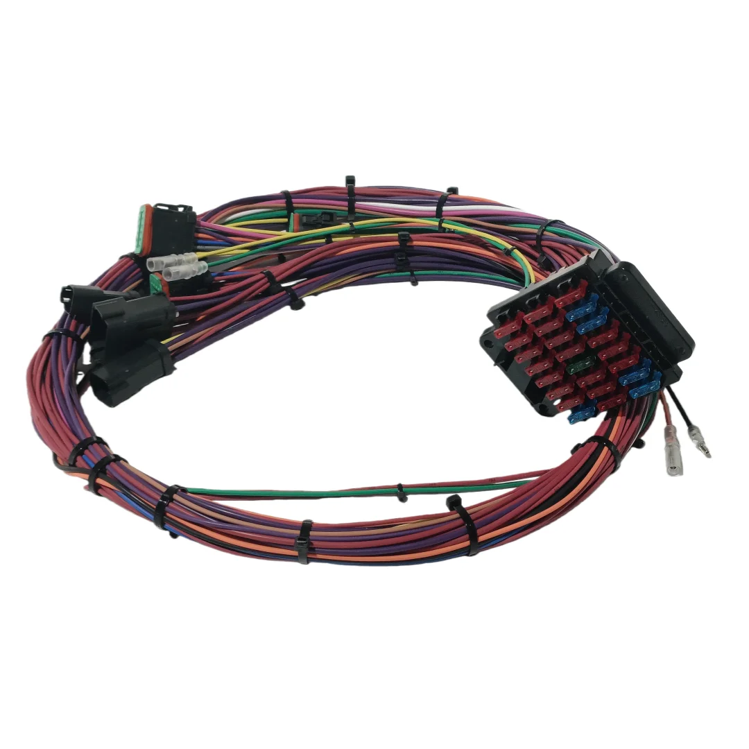 Suitable for Caterpillar 320B, 322B, 325B, 330B excavator fuse box harness assemblies 153-2491, 111-4812
Suitable for Caterpillar 320B, 322B, 325B, 330B excavator fuse box harness assemblies 153-2491, 111-4812
