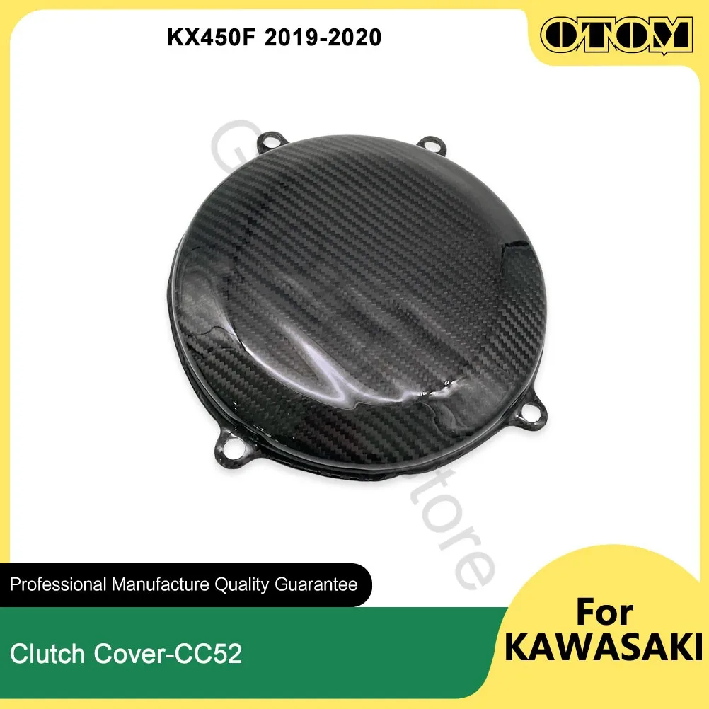 OTOM 2019-2020 Motorcycle Clutch Guard Cover Carbon Fiber Engine Protector For KAWASAKI KX450F Off-road Motocross Pit Dirt Bikes
OTOM 2019-2020 Motorcycle Clutch Guard Cover Carbon Fiber Engine Protector For KAWASAKI KX450F Off-road Motocross Pit Dirt Bikes