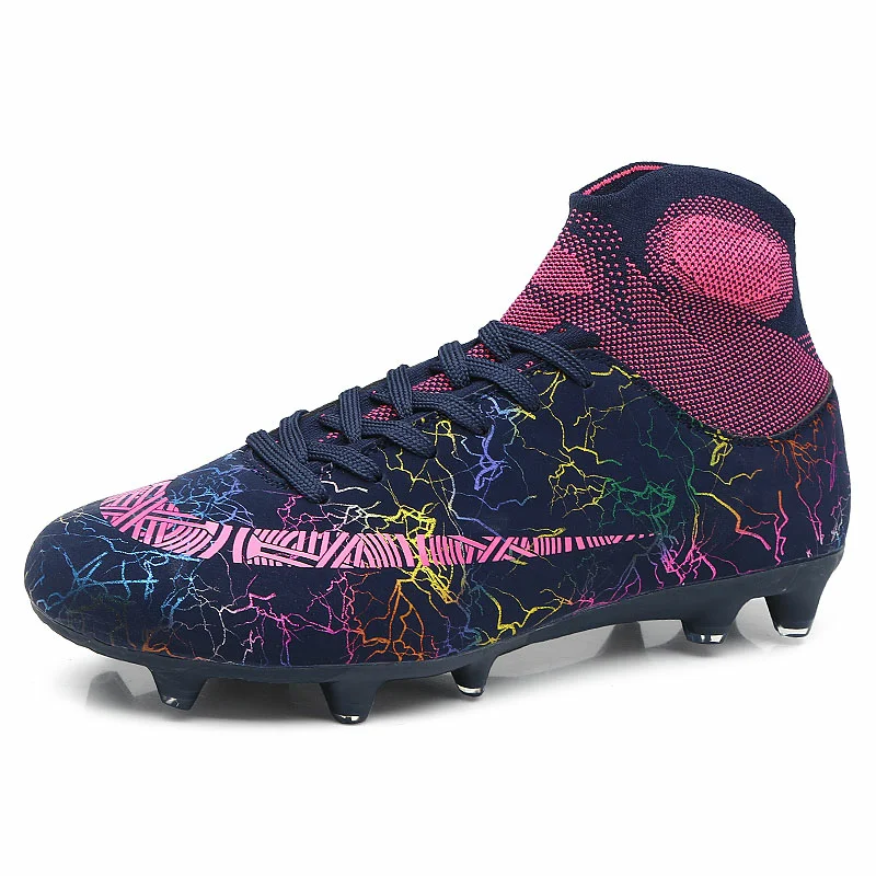 Men's Soccer Shoes TF/FG Football Boots Grass Non-Slip Training Cleats Football Futsal Sneakers Sports Size 46 Tenis Masculino
Men's Soccer Shoes TF/FG Football Boots Grass Non-Slip Training Cleats Football Futsal Sneakers Sports Size 46 Tenis Masculino