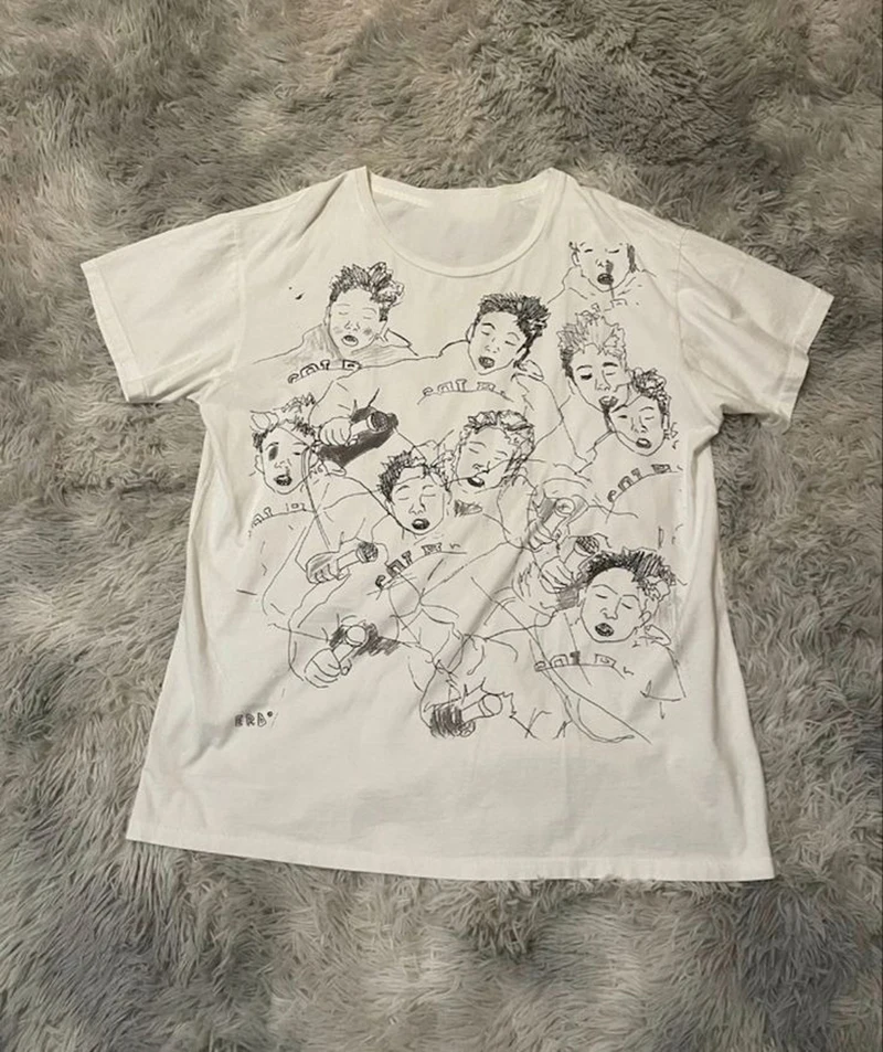 NEW Men's T-Shirt Anime Printed T-Shirts Casual Loose Short Sleeved Tee Oversized Men Clothing Tops Summer Streetwear Tee
NEW Men's T-Shirt Anime Printed T-Shirts Casual Loose Short Sleeved Tee Oversized Men Clothing Tops Summer Streetwear Tee