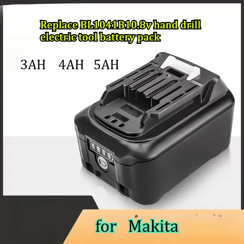 3AH-5AH Is Suitable for Makita 12V Battery Replacement of BL1041 B10.8v Hand Drill Electric Tool Battery Pack
3AH-5AH Is Suitable for Makita 12V Battery Replacement of BL1041 B10.8v Hand Drill Electric Tool Battery Pack