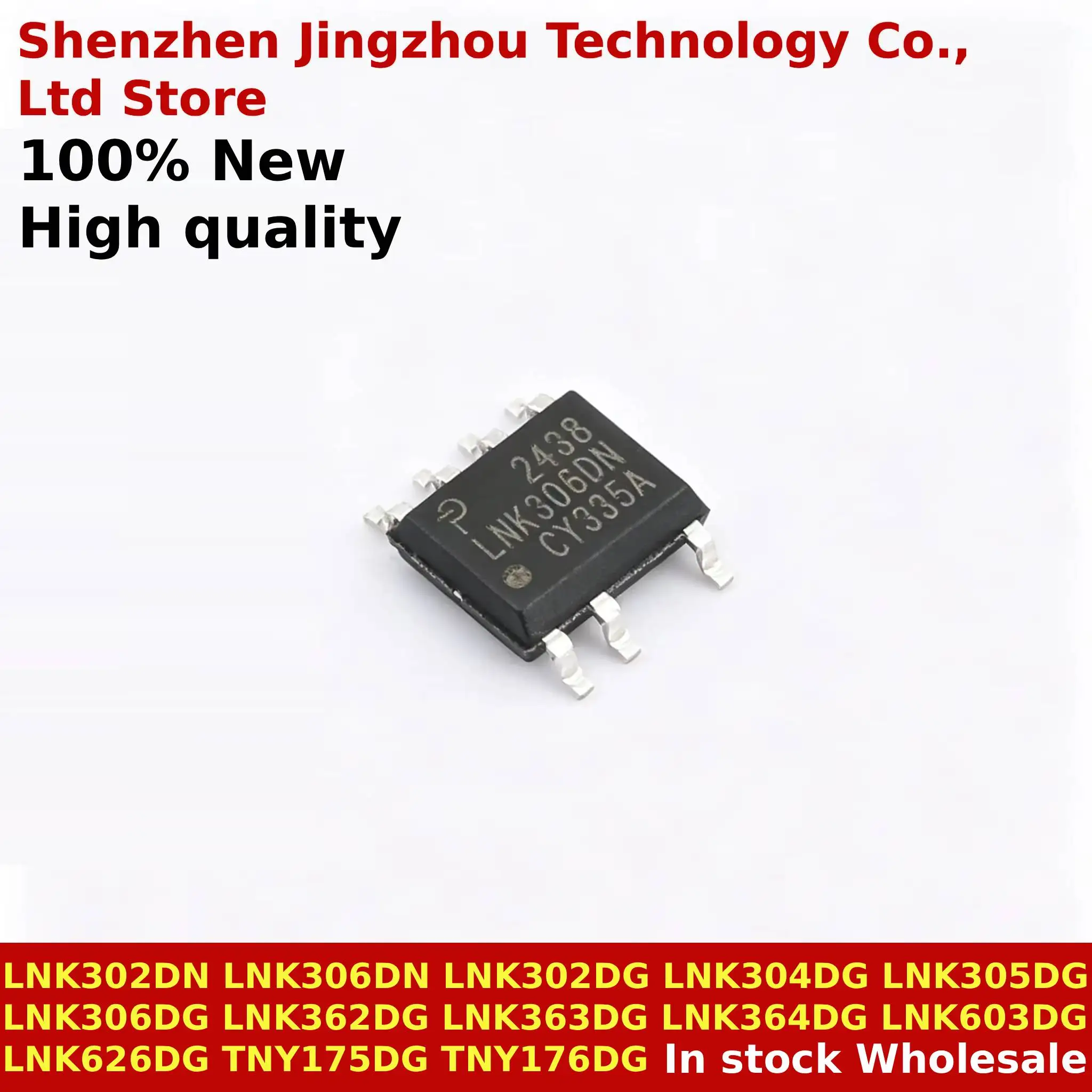 (5/20/60PCS) LNK302DN LNK302DG LNK305DG LNK306DG LNK362DG LNK363DG LNK603DG LNK304DG TNY175DG TNY176DG LNK626DG LNK306DN sop-7
(5/20/60PCS) LNK302DN LNK302DG LNK305DG LNK306DG LNK362DG LNK363DG LNK603DG LNK304DG TNY175DG TNY176DG LNK626DG LNK306DN sop-7