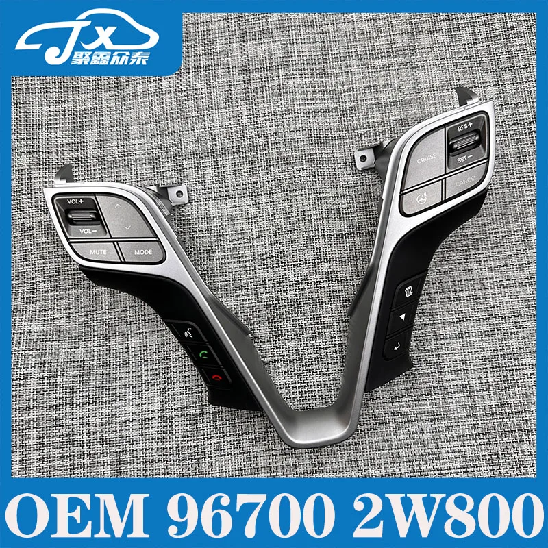 OEM 96700 2W800 Steering Wheel Button Switch for SANTAFE 2013-2017 Multimedia Control Volume Cruise Control Original
OEM 96700 2W800 Steering Wheel Button Switch for SANTAFE 2013-2017 Multimedia Control Volume Cruise Control Original