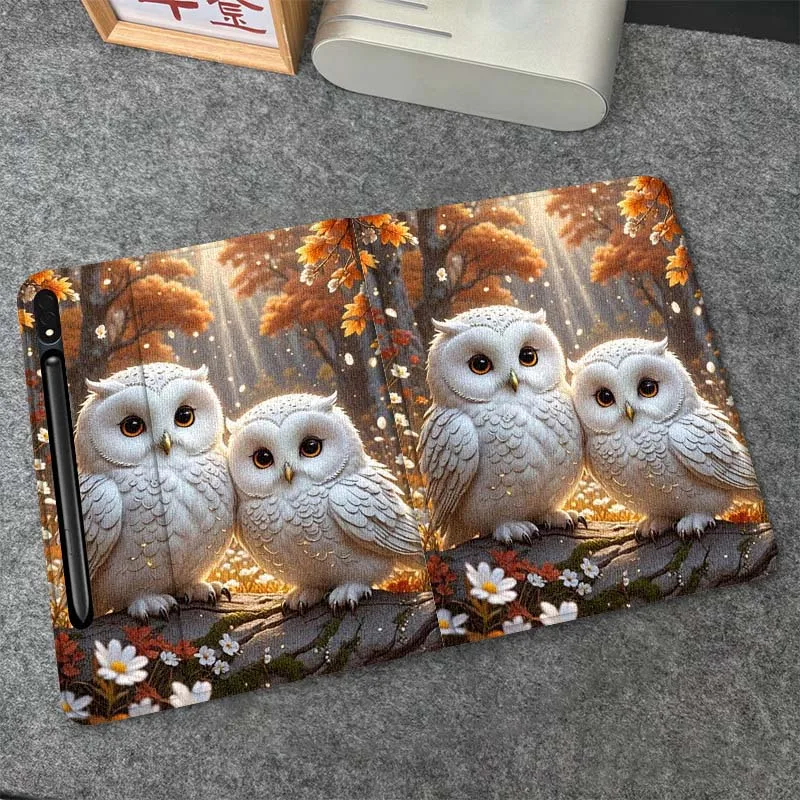 Cute White Owl Pair Gift For Samsung Galaxy Tab S10 S9 S8 S7 FE Lite Soft Flexible Support Tablet Case
Cute White Owl Pair Gift For Samsung Galaxy Tab S10 S9 S8 S7 FE Lite Soft Flexible Support Tablet Case