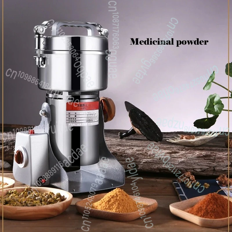Electric Grinder Chinese Herbal Medicine Crusher Ultra-Fine Grinding Household Small Grains Dry Grinding Crushing Machine
Electric Grinder Chinese Herbal Medicine Crusher Ultra-Fine Grinding Household Small Grains Dry Grinding Crushing Machine