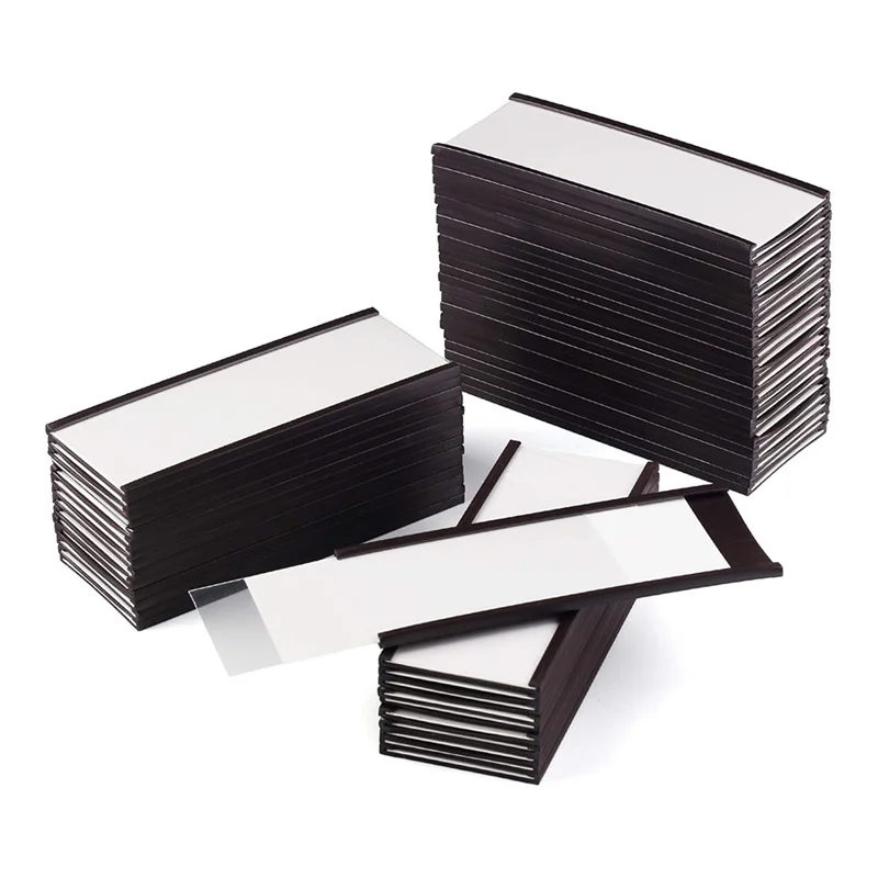 A34R 40Pack Magnetic C Channel Label Holders For Metal Racks And Shelves With Protective Films And Replacement Strips 4X1.6In
A34R 40Pack Magnetic C Channel Label Holders For Metal Racks And Shelves With Protective Films And Replacement Strips 4X1.6In