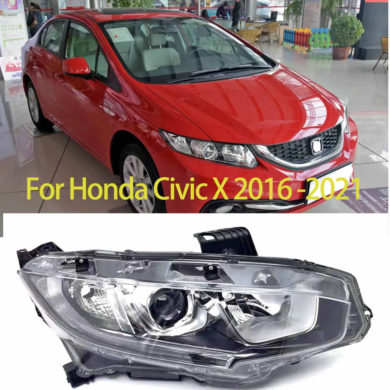 For Honda Civic 2016 2017 2018 2019 2020 2021 Headlights car Headlamp Assembly Replacement Front Lamp Whole Auto Light Assembly
For Honda Civic 2016 2017 2018 2019 2020 2021 Headlights car Headlamp Assembly Replacement Front Lamp Whole Auto Light Assembly