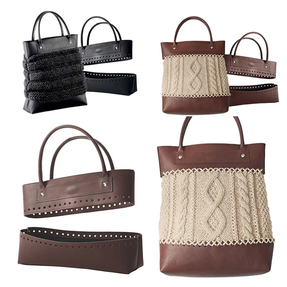 2Pcs/Set New Style One-Piece Handbag Pu Accessories, Three-Dimensional Bag Bottom, Hand-Sewn Woven DIY Handmade Material Kit
2Pcs/Set New Style One-Piece Handbag Pu Accessories, Three-Dimensional Bag Bottom, Hand-Sewn Woven DIY Handmade Material Kit